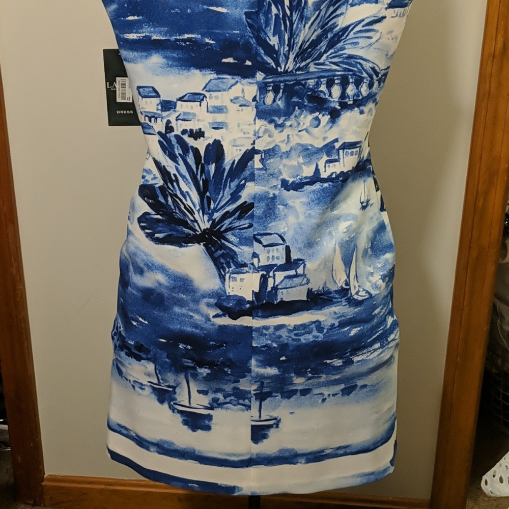 NWT RL print dress - Picture 5 of 6